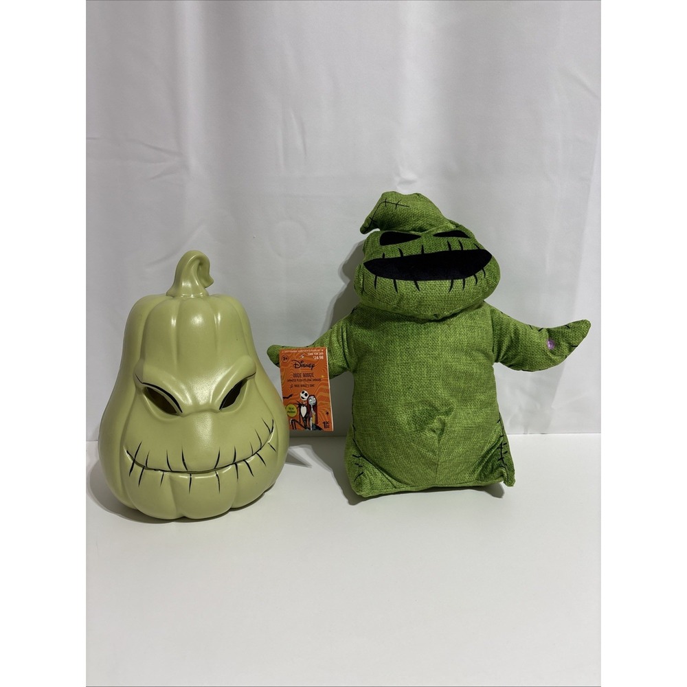 Gemmy‎ Disney Nightmare Before Christmas Animated Dancing Oogie Boogie & Plastic
